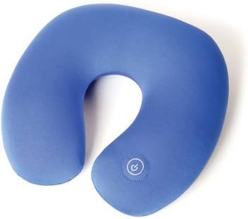 Maxed Neck Massage Cushion With Vibration Mp3 Music Bl Neck Pillow Blue Price In India Flipkart Com