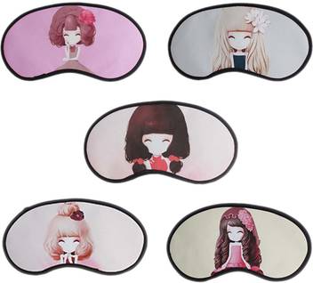 Tootpado Anime Sleep Eye Mask With Elastic Pack Of 5 Set76 Fancy Sleeping Eye Masks For Travel Or Daily Use Eye Shade Multicolor Price In India Flipkart Com
