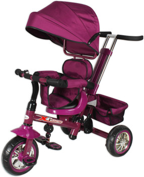 purple tricycle