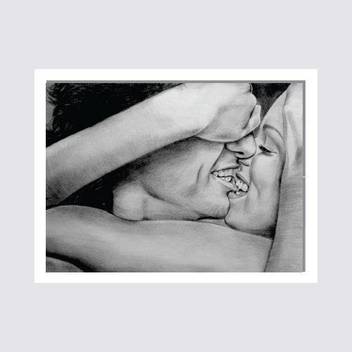 Oobinno Love Never Fails Painting Pencil 10 Inch X 14 Inch