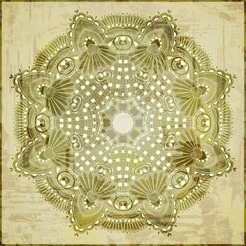Circle Flower Ornament Premium Poster Canvas Art Artzfolio Com