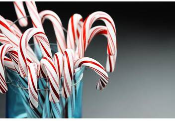 Jar Of Candy Canes Unframed Art Print Canvas Art Artzfolio Com