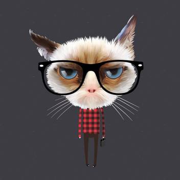 Pitaara Box Funny Cartoon Cat Unframed Wall Art Painting Print Canvas 16 Inch X 16 Inch Painting Price In India Buy Pitaara Box Funny Cartoon Cat Unframed Wall Art Painting Print