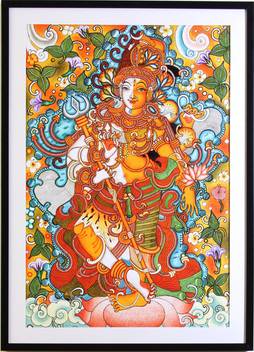 Suham Arteriors Ardhanarishwara Canvas 24 01 Inch X 0 7 Inch