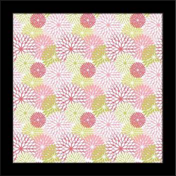 Artzfolio Hand Draw Flowers Framed Art Print Digital Reprint 7