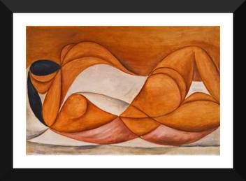 Tallenge Contemporary Indian Art Passion Framed A3 Size