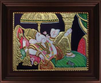 Myangadi Ganesha Reading Book Tanjore Canvas 6 Inch X 5 Inch Painting Price In India Buy Myangadi Ganesha Reading Book Tanjore Canvas 6 Inch X 5 Inch Painting Online At Flipkart Com Painting, reminiscence of panghat (revisited) #art. flipkart