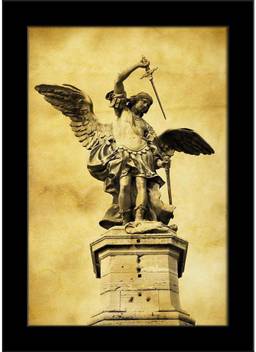 Artzfolio Saint Michael On The Top Of Castle Sant Angelo In Rome