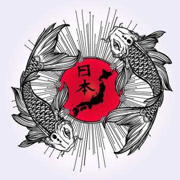 Artzfolio Romantic Fish Koi Carp With Japanese Flag Framed Art Print Canvas 18 Inch X 18 Inch Painting Price In India Buy Artzfolio Romantic Fish Koi Carp With Japanese Flag Framed