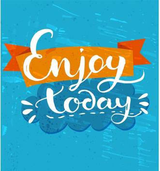 Pitaara Box Enjoy Today Framed Wall Art Painting Print Canvas 12 9