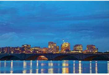 Pitaara Box Dc Cityscape At The Night Time Washington Usa