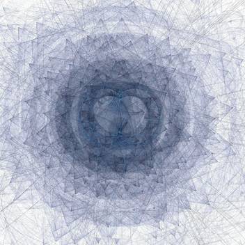 Artzfolio Abstract Digital Fractal Art Unframed Art Print Canvas