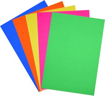 Flipkart Com Atlas Multipurpose Plain 80 Gsm Coloured Paper Coloured Paper