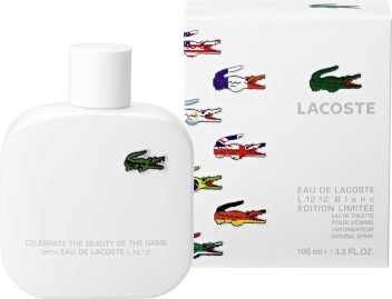 lacoste l 12.12 blanc limited edition