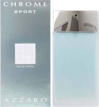 Buy Azzaro Chrome Sport Eau De Toilette 100 Ml Online In India Flipkart Com