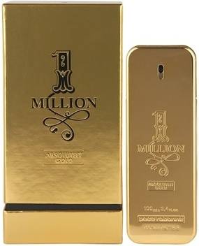 Buy Paco Rabanne One Million Absolutly Gold Perfume Eau De Toilette 100 Ml Online In India Flipkart Com