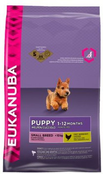 eukanuba puppy small breed 3kg
