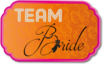 team bride photo props