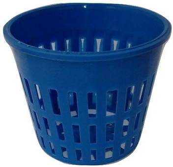 Vaydashi 3 Hydroponics And Aquaponics Nft Net Cups Pots In Blue