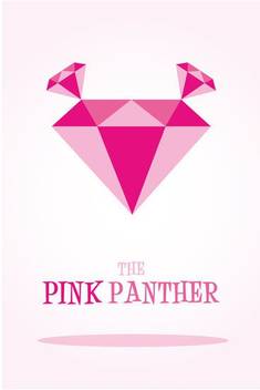 Pink Panther Minimal Wall Art Artist Ashley Abraham Photographic Paper Maps Posters In India Buy Art Film Design Movie Music Nature And Educational Paintings Wallpapers At Flipkart Com