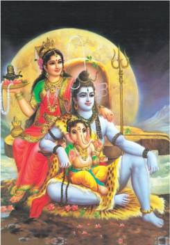 Lord Shiva Parvati Ganesha Fine Art Print Religious Posters In India Buy Art Film Design Movie Music Nature And Educational Paintings Wallpapers At Flipkart Com Sri kalahasti temple officials gave a grand welcome to the eo dr d.sambasiva rao at the temple entrance. lord shiva parvati ganesha fine art print
