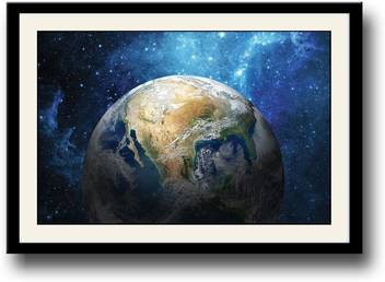 Earth Space View Fine Art Print Nature Posters In India Buy