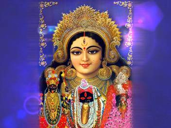 Lord Durga Maa Beautiful Poster Paper Print Religious Posters In
