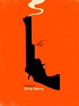 Dirty Harry Movie Poster Hd Poster Art Pncal22467pncal22467