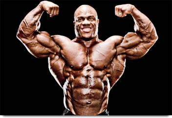 Phil Heath Body Builder Paper Print Personalities Posters