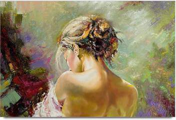 Amy Lonely Girl Painting With Accurate Use Of Colours 3d Poster