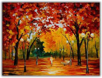 Man At Forest Canvas 0213 Canvas Art Abstract Art Paintings
