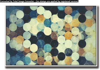 Athah Poster Abstract Colored Circles Paper Print Abstract