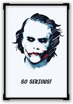Posterguy Heath Ledger Joker Inspired From The Dark Knight Laminated A4 Poster Paper Print Movies Posters In India Buy Art Film Design Movie Music Nature And Educational Paintings Wallpapers At Flipkart Com