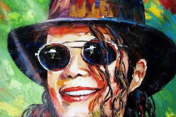 Michael Jackson Painting Photographic Paper Abstract Posters In