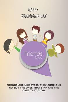 Poster Happy Friendship Day Poster Paper Print Art Paintings