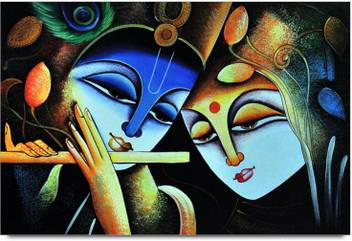 Amy Lord Radha Krishna Abstract Art 3d Poster Nature Nature