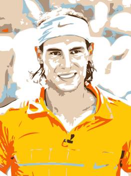 Rafael Nadal Orange Paper Print Sports Posters In India Buy Art Film Design Movie Music Nature And Educational Paintings Wallpapers At Flipkart Com