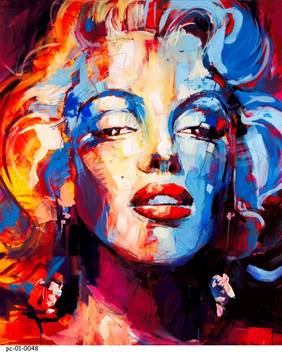 Posterhouzz Poster Marilyn Monroe 05 Fine Art Print Abstract