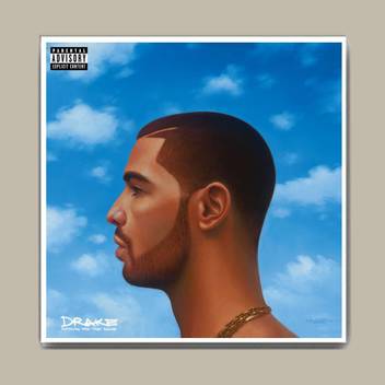 Drake Nothing Was The Same Album Cover Wall Hang Fine Art Print