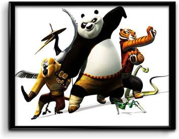 Kung Fu Panda Canvas Art Sports Architecture Nature Posters In