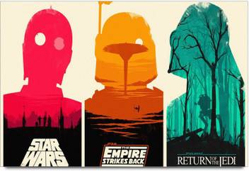 Rangeeleinkers Star Wars Episodes Art Laminated Poster Paper Print