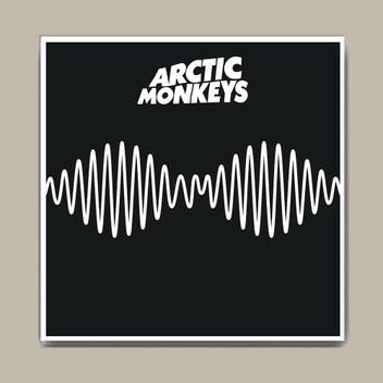 Arctic Monkeys Album Cover Wall Hang Fine Art Print Abstract
