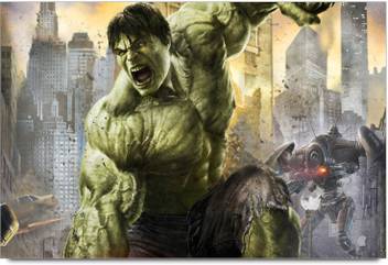 Amy Incredible Hulk Punching 3d Poster Nature Nature Posters In