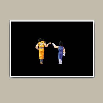 Dragon Ball Z Vegeta Family Wall Hang Fine Art Print Abstract Posters In India Buy Art Film Design Movie Music Nature And Educational Paintings Wallpapers At Flipkart Com