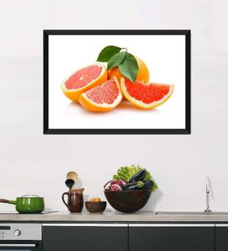 Tallenge Art For Kitchen Fresh And Sweet Framed Art Print On