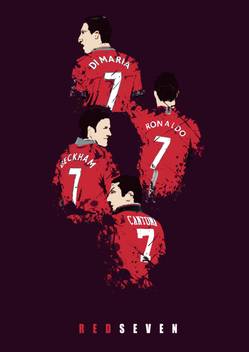 Manchester United Red Seven Poster Paper Print Sports Pop Art Posters In India Buy Art Film Design Movie Music Nature And Educational Paintings Wallpapers At Flipkart Com