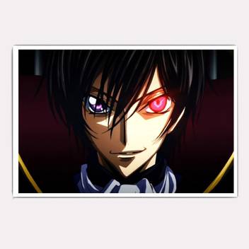 Hawtskin Code Geass Anime Logo In The Eye 18x12 Inch Ready To Stick Poster Photographic Paper Animation Cartoons Posters In India Buy Art Film Design Movie Music Nature And