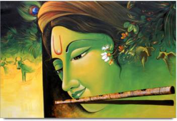 Amy Green Lord Krishna Abstract Art 3d Poster Nature Nature