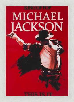 Michael Jackson Framed Poster Fine Art Print Abstract Posters In