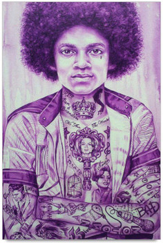 Art Print POSTER Young Michael Jackson